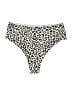 Shein Animal Print Ivory Swimsuit Bottoms Size L - photo 2