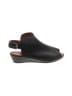 Gentle Souls Black Wedges Size 6 - photo 1