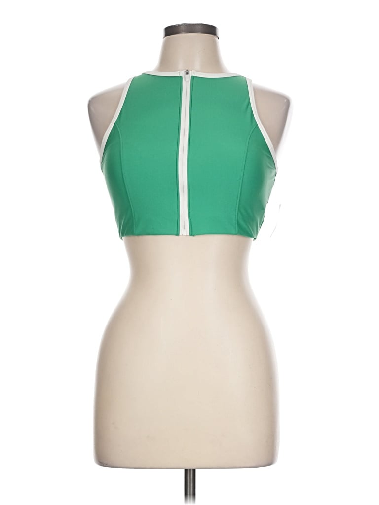 Old Navy Tank Top Green Halter Neckline Tops