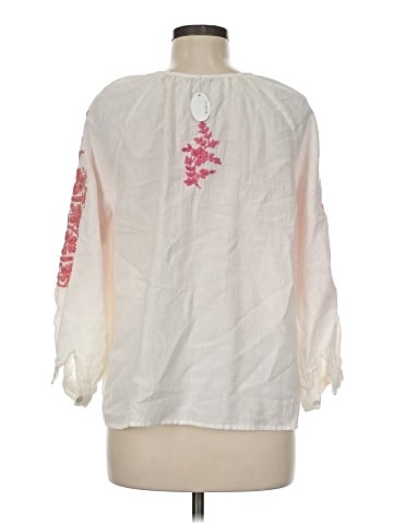 Joshi 3/4 Sleeve Blouse (view 2)