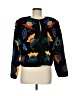 Cache 100% Silk Black Jacket Size M (estimated) - photo 1