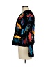 Cache 100% Silk Black Jacket Size M (estimated) - photo 5
