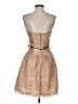 Love Tease 100% Polyester Tan Cocktail Dress Size 3 - photo 2
