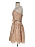 Love Tease 100% Polyester Tan Cocktail Dress Size 3 - photo 5