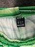 Shein 100% Polyester Stripes Green Board Shorts Size S - photo 3