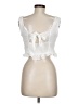 Kirious 100% Cotton White Sleeveless Blouse Size M - photo 2