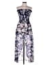 Venus 100% Polyester Paisley Blue Gray Cocktail Dress Size M - photo 1