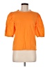 J.Crew 100% Cotton Orange 3/4 Sleeve Top Size M - photo 1