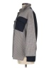 ASOS 100% Polyester Houndstooth Gray Tan 3/4 Sleeve Blouse Size 4 - photo 5