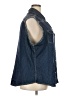 Seven7 100% Cotton Blue Sleeveless Button-Down Shirt Size 22 - photo 4