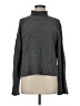 Gap Solid Gray Turtleneck Sweater Size M - photo 1