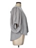 Eri + Ali Gray Short Sleeve Top Size L - photo 4