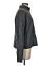 Gap Solid Gray Turtleneck Sweater Size M - photo 4