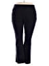 Croft & Barrow Solid Black Active Pants Size 20 - photo 1