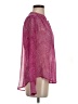 Veronica M. Pink Long Sleeve Blouse Size XS - photo 4