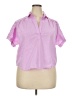 Universal Thread 100% Cotton Pink Short Sleeve Blouse Size XXL - photo 1