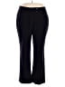 Rafaella Solid Black Dress Pants Size 18 - photo 1