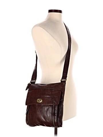 Fossil Leather Crossbody Bag (view 2)
