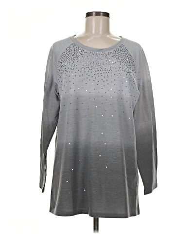 Quacker Factory Long Sleeve T-Shirt (view 1)
