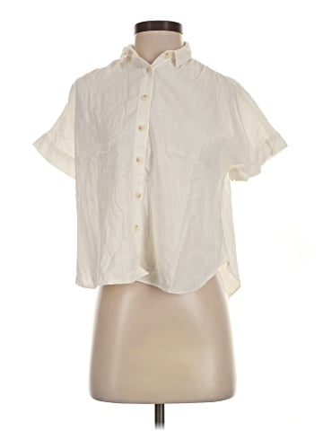 Madewell Linen-Blend Hilltop Shirt (view 1)
