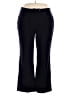 Rafaella Solid Black Casual Pants Size 18 - photo 1