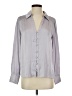 Paige 100% Polyester Gray Long Sleeve Blouse Size XS - photo 1
