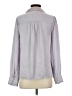 Paige 100% Polyester Gray Long Sleeve Blouse Size XS - photo 2