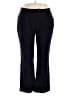 Rafaella Solid Black Casual Pants Size 18 - photo 1
