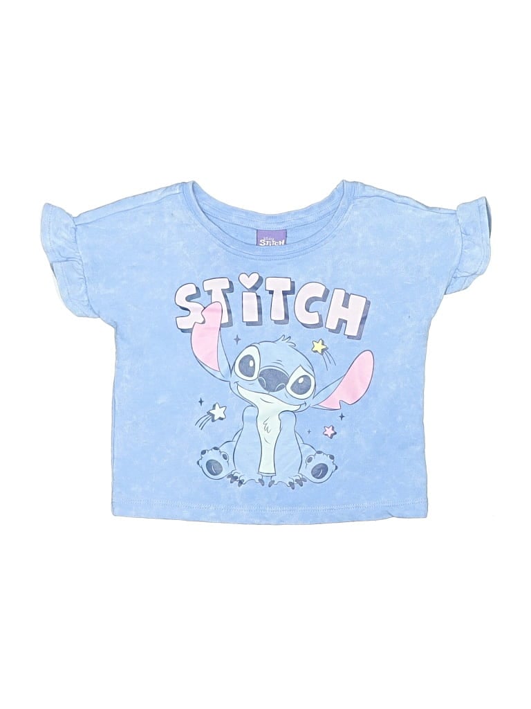 Pre-owned Disney Kids' Short Sleeve T-shirt In Blue