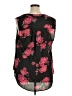 Torrid 100% Polyester Black Sleeveless Blouse Size 1X Plus (1) - photo 2