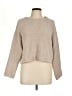 Mi ami 100% Polyester Solid Tan Pullover Sweater Size L - photo 1