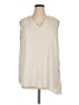Dana Buchman 100% Polyester Ivory Sleeveless Blouse Size XL - photo 1