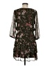 Fortune + Ivy Floral Black Casual Dress Size M - photo 2