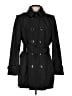Calvin Klein 100% Polyester Black Trenchcoat Size XL - photo 1