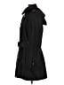 Calvin Klein 100% Polyester Black Trenchcoat Size XL - photo 5