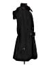 Calvin Klein 100% Polyester Black Trenchcoat Size XL - photo 4