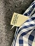 L.L.Bean 100% Cotton Checkered-gingham Blue Long Sleeve Button-Down Shirt Size XL (petite) - photo 8
