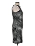 Tibi Graphic Black Cocktail Dress Size 6 - photo 4
