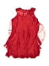 Healthtex 100% Polyester Tie-dye Red Dress Size 4T - photo 1