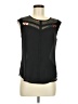 Candie's 100% Polyester Black Sleeveless Blouse Size M - photo 1