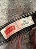 Levi's 100% Cotton Chevron-herringbone Black Jeans Size 16 - photo 7