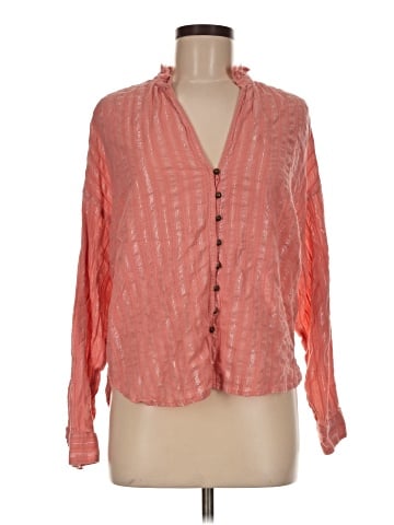 Pilcro Long Sleeve Blouse (view 1)