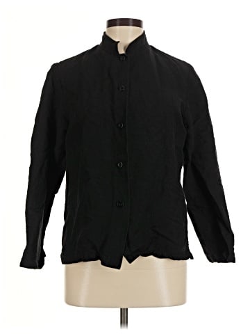 Eileen Fisher Long Sleeve Button-Down Shirt (view 1)