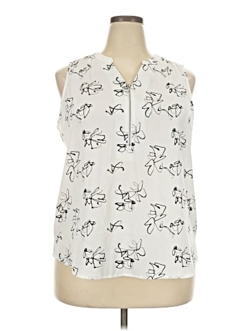 Apt. 9 Sleeveless Button-Down Shirt (view 1)