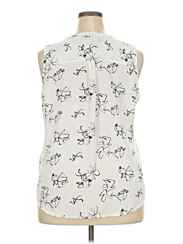 Apt. 9 Sleeveless Button-Down Shirt (view 2)