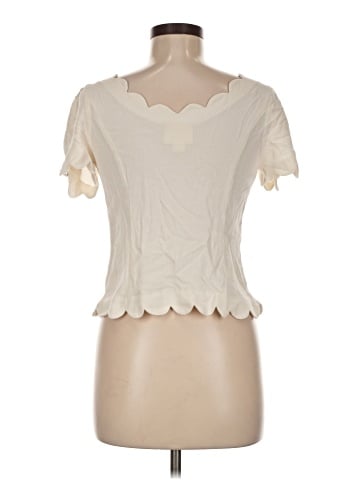 Maeve by Anthropologie Short Sleeve Blouse (view 2)