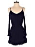 One Clothing Solid Blue Romper Size L - photo 1