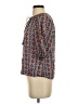 Omika Blue 3/4 Sleeve Blouse Size XS - photo 5