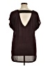 Stella & Dot Burgundy Short Sleeve T-Shirt Size 1X - photo 2