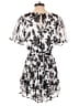 Indulge 100% Polyester Print Silver Romper Size XL - photo 2